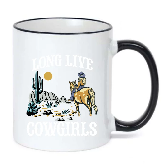 Long Live Howdy Rodeo Western Country Funny Cow Funny Gift Black Color Changing Mug