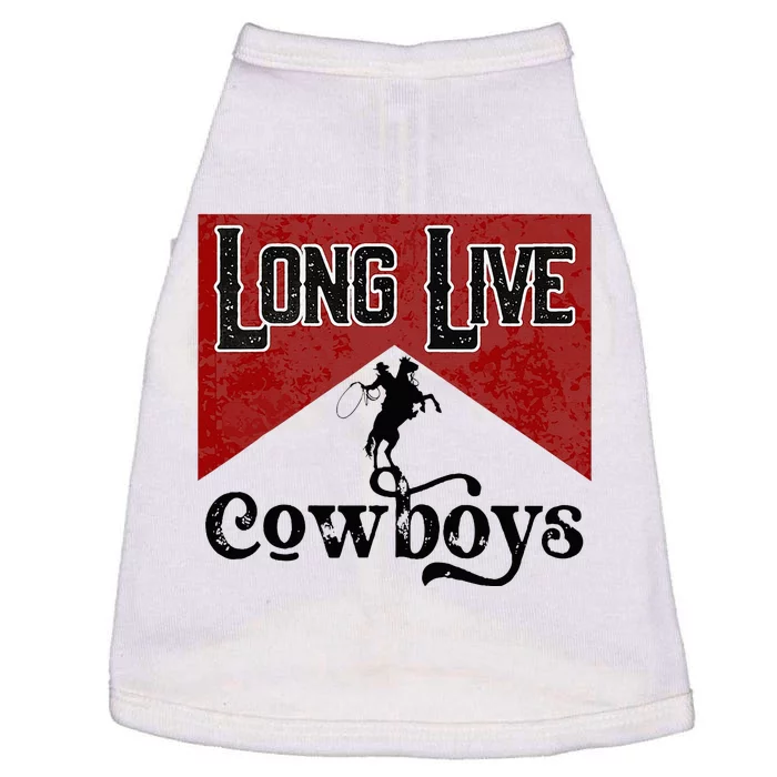 Long Live Howdy Rodeo Western Country Southern Cowboys Doggie Tank