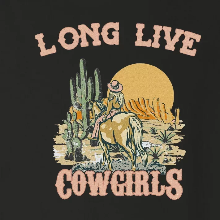 Long Live Howdy Rodeo Western Country Southern Cow Toddler Long Sleeve Shirt