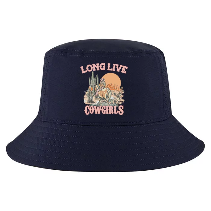 Long Live Howdy Rodeo Western Country Southern Cow Cute Gift Cool Comfort Performance Bucket Hat