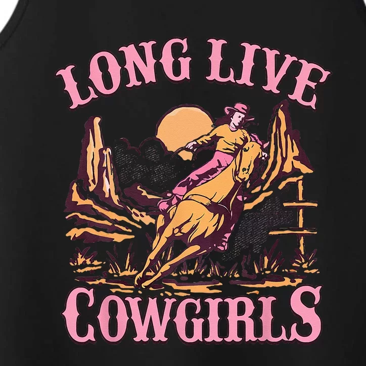 Long Live Howdy Rodeo Western Country Southern Cowgirls Performance Tank