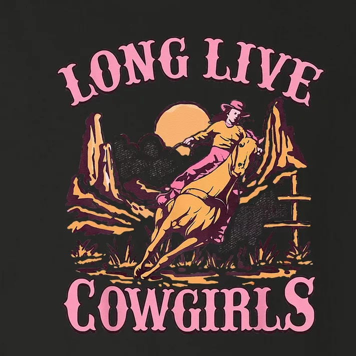 Long Live Howdy Rodeo Western Country Southern Cowgirls Toddler Long Sleeve Shirt