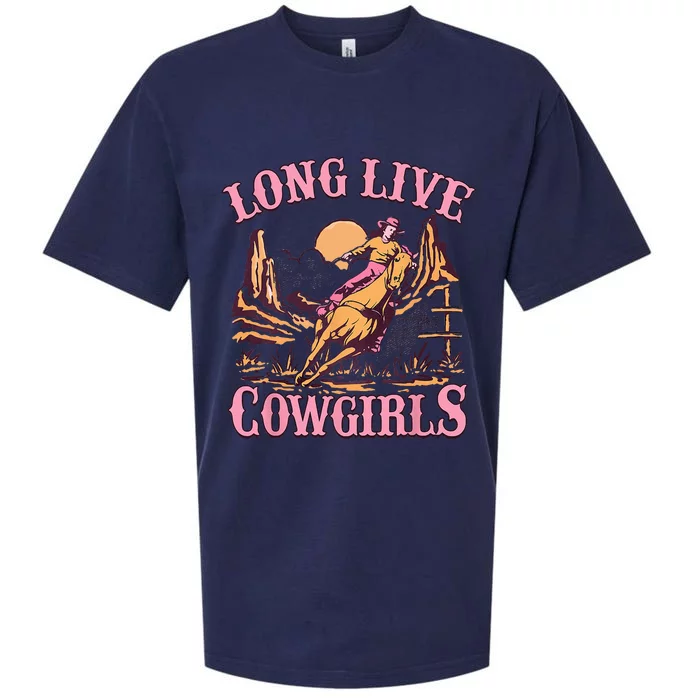 Long Live Howdy Rodeo Western Country Southern Cowgirls Sueded Cloud Jersey T-Shirt