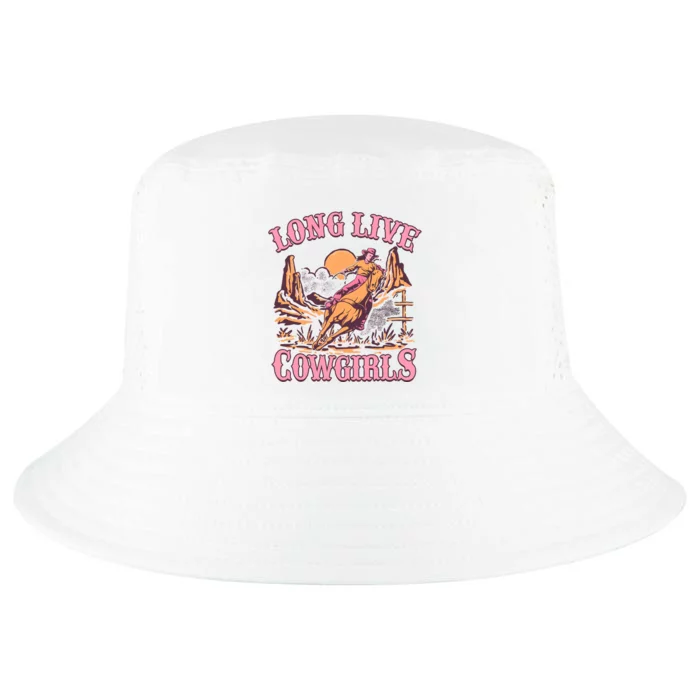 Long Live Howdy Rodeo Western Country Southern Cowgirls Cool Comfort Performance Bucket Hat