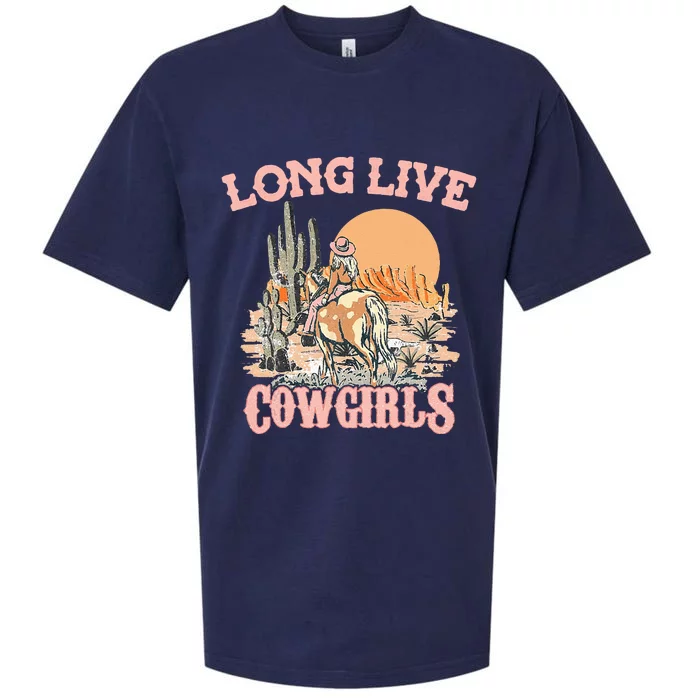 Long Live Howdy Rodeo Western Country Southern Cowgirls Sueded Cloud Jersey T-Shirt