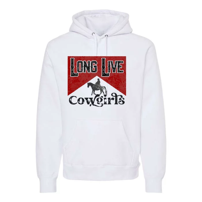 Long Live Howdy Rodeo Western Country Southern Cow Premium Hoodie