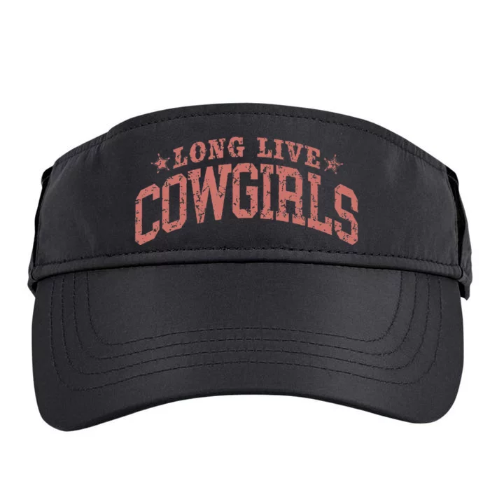 Long Live Howdy Rodeo Western Country Southern Cowgirls Adult Drive Performance Visor