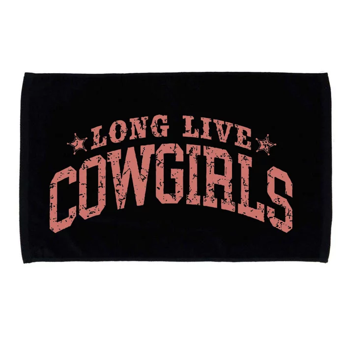 Long Live Howdy Rodeo Western Country Southern Cowgirls Microfiber Hand Towel