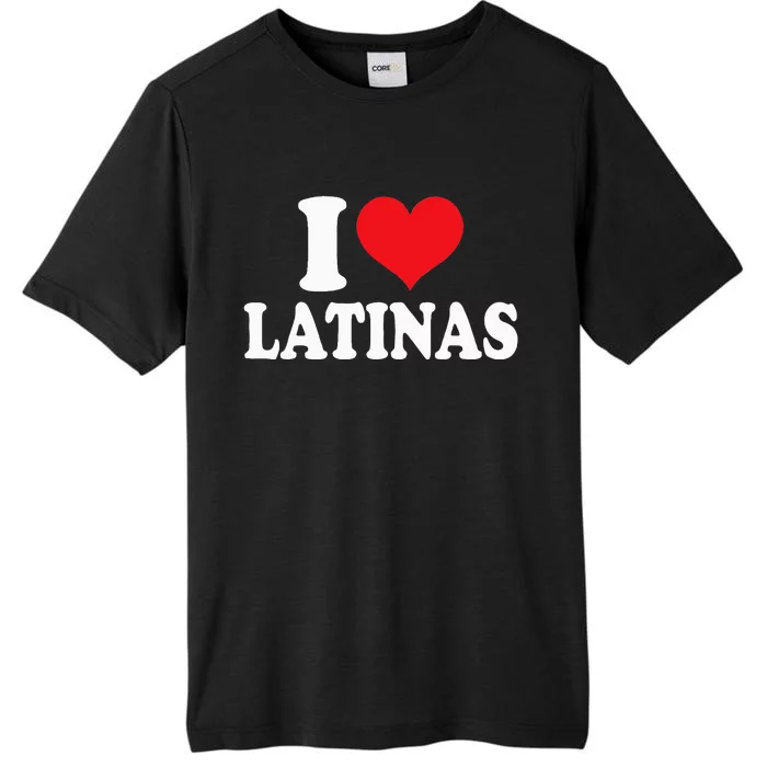 Latinas Love Heart shaped Latin Pride Design ChromaSoft Performance T-Shirt