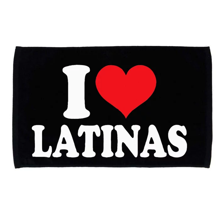 Latinas Love Heart shaped Latin Pride Design Microfiber Hand Towel