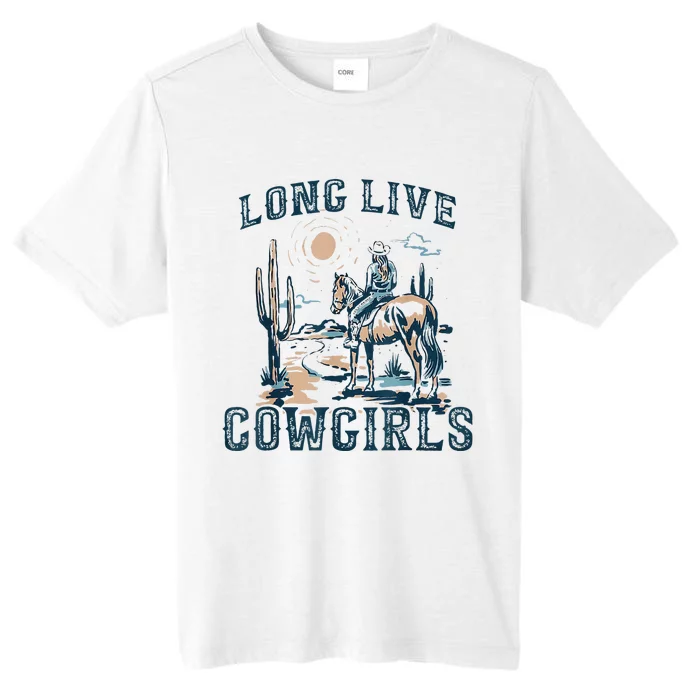 Long Live Howdy Rodeo Western Country Southern Cowgirls ChromaSoft Performance T-Shirt