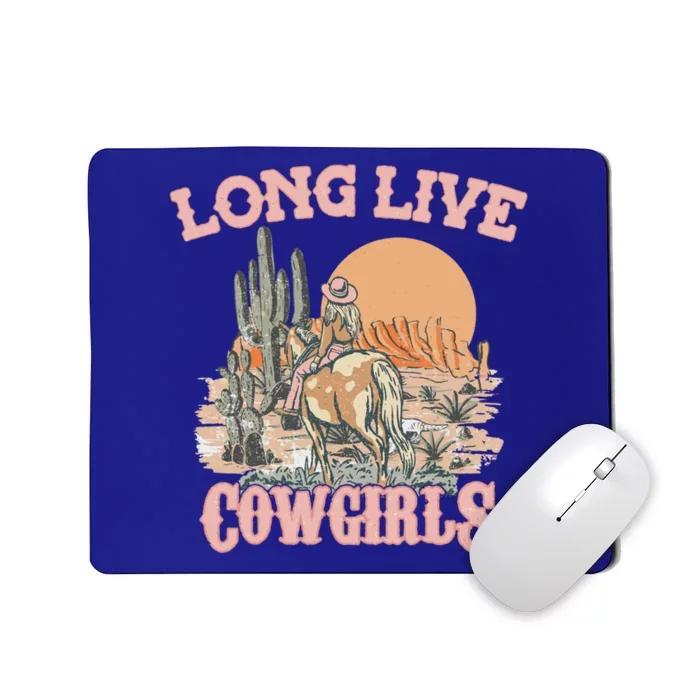 Long Live Howdy Rodeo Western Country Southern Cow Great Gift Mousepad