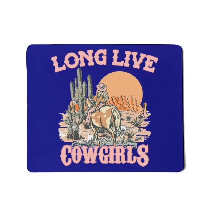 Long Live Howdy Rodeo Western Country Southern Cow Great Gift Mousepad