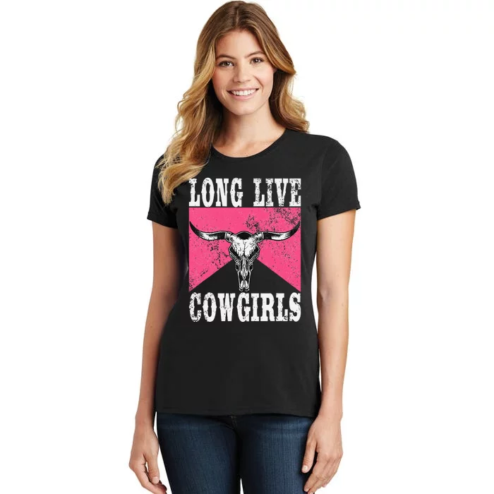 Long Live Howdy Rodeo Western Country Women's T-Shirt