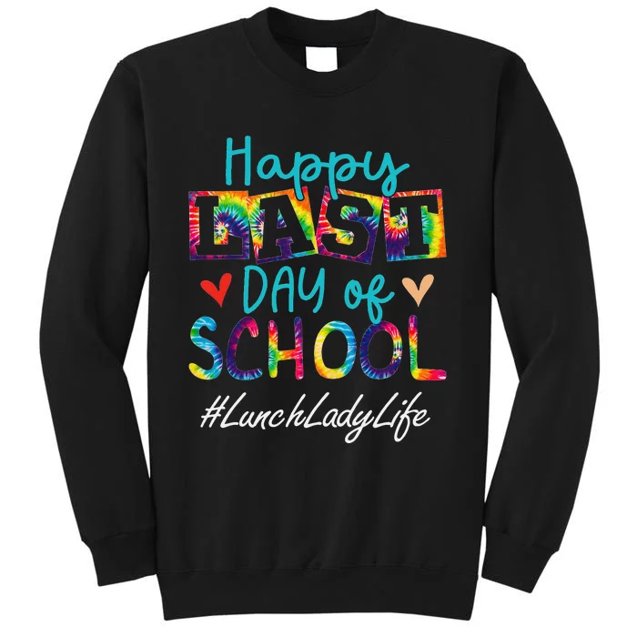 Lunch Lady Happy Last Day Of School Funny  Graduation Sweatshirt