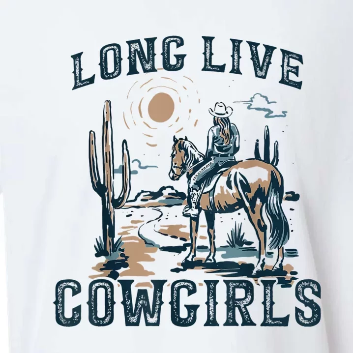 Long Live Howdy Rodeo Western Country Southern Cowgirls Sueded Cloud Jersey T-Shirt