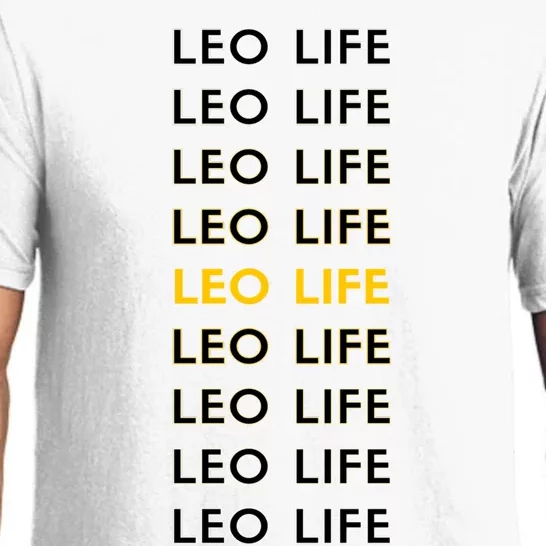 Leo Life Horoscope Sign Gift Pajama Set