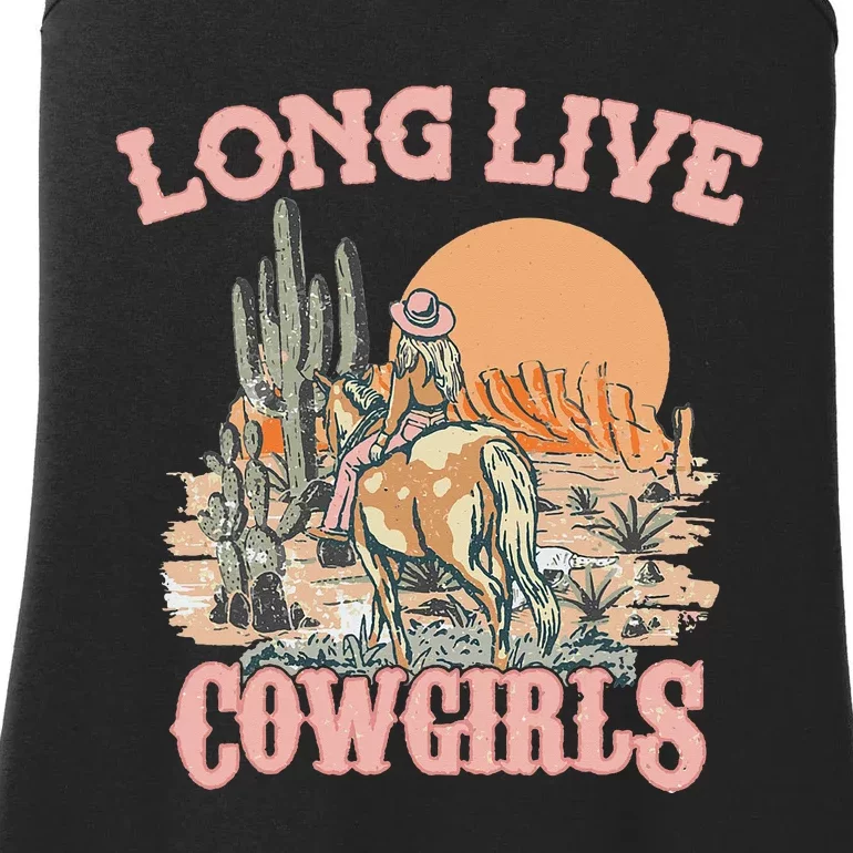 Long Live Howdy Rodeo Western Country Southern Cowgirls Ladies Essential Tank