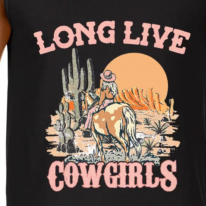 Long Live Howdy Rodeo Western Country Southern Cowgirls Comfort Colors® Tank Top