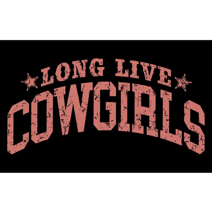 Long Live Howdy Rodeo Western Country Southern Cowgirls Bumper Sticker