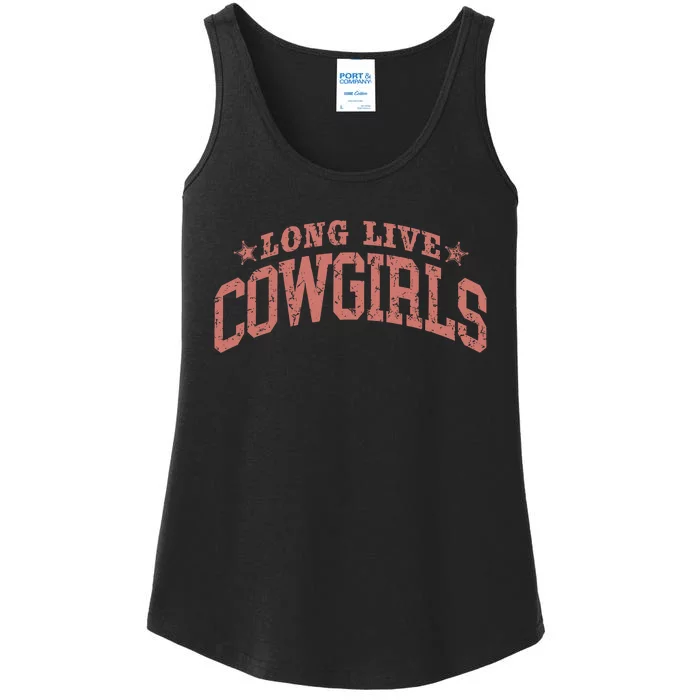 Long Live Howdy Rodeo Western Country Southern Cowgirls Ladies Essential Tank