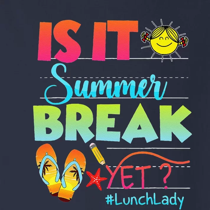 Lunch Lady Is It Summer Break Yet Last Day Of School Toddler Long Sleeve Shirt