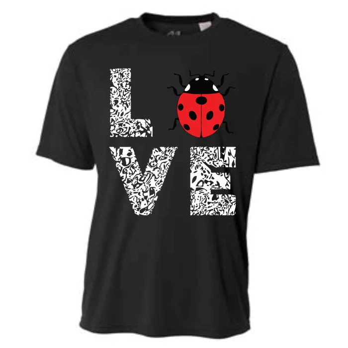 Ladybugs Love Insects Bugs Entomology Sweet Cooling Performance Crew T-Shirt