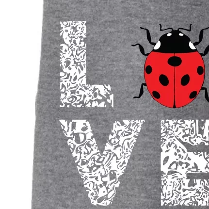 Ladybugs Love Insects Bugs Entomology Sweet Doggie 3-End Fleece Hoodie