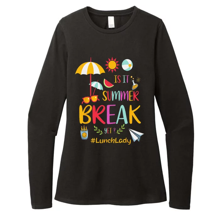 Lunch Lady Is It Summer Break Yet Last Day Of School Womens CVC Long Sleeve Shirt