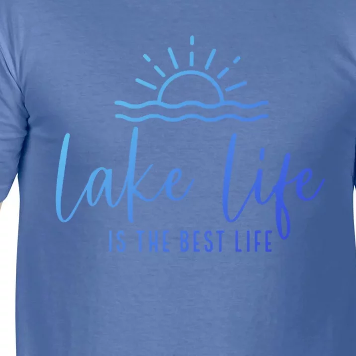 Lake Life Is The Best Life Lake Vibes Summer Vacation Gift Comfort Colors T-Shirt