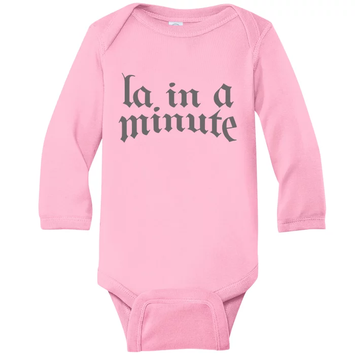 Limited L.A. In A Minute Baby Long Sleeve Bodysuit