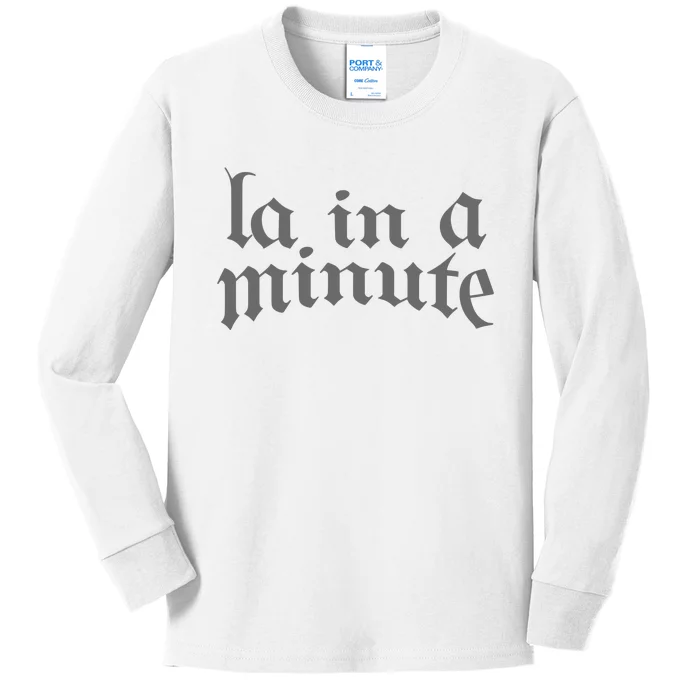 Limited L.A. In A Minute Kids Long Sleeve Shirt