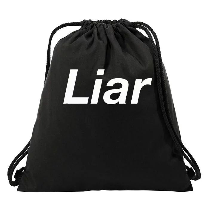 Liar Drawstring Bag