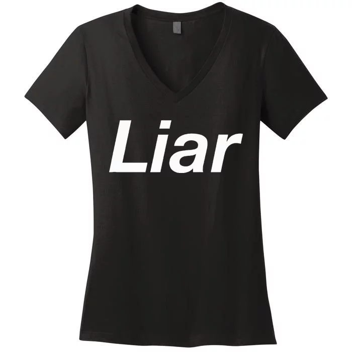 Liar Women's V-Neck T-Shirt