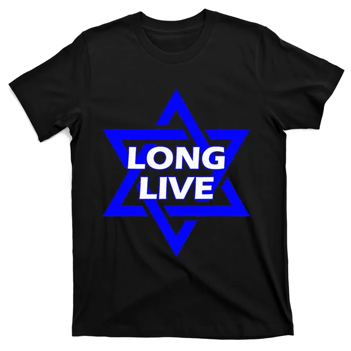 Long Live Israel Star Of David T-Shirt