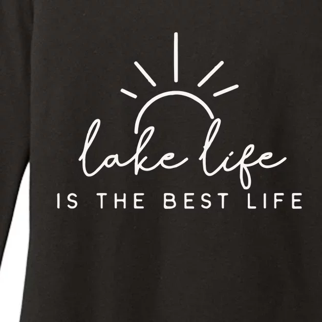 Lake Life Is The Best Life Womens CVC Long Sleeve Shirt