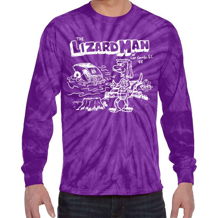 Lizardman Tie-Dye Long Sleeve Shirt