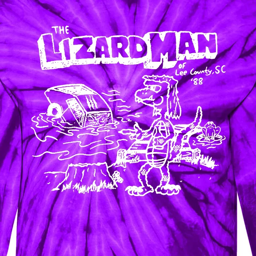 Lizardman Tie-Dye Long Sleeve Shirt