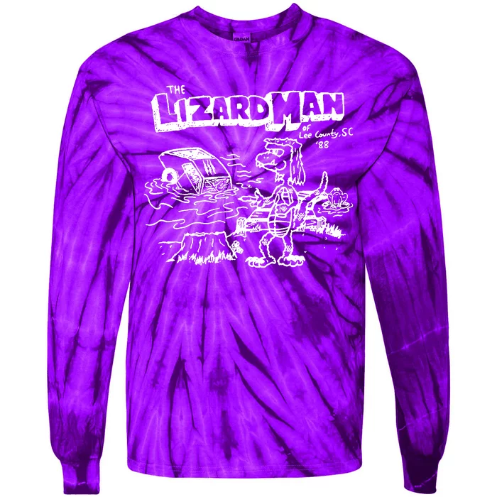 Lizardman Tie-Dye Long Sleeve Shirt