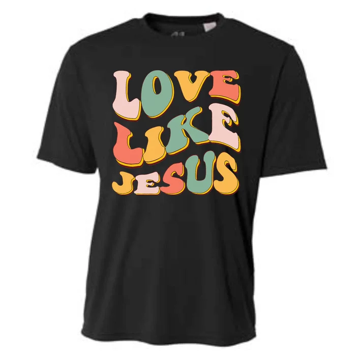 Love Like Jesus Graphic Tee Cooling Performance Crew T-Shirt