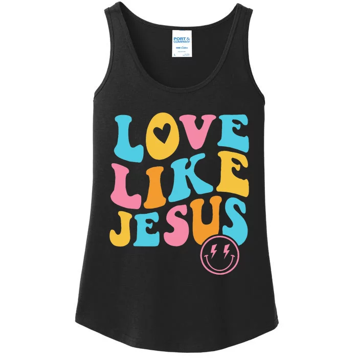 Love Like Jesus Ladies Essential Tank