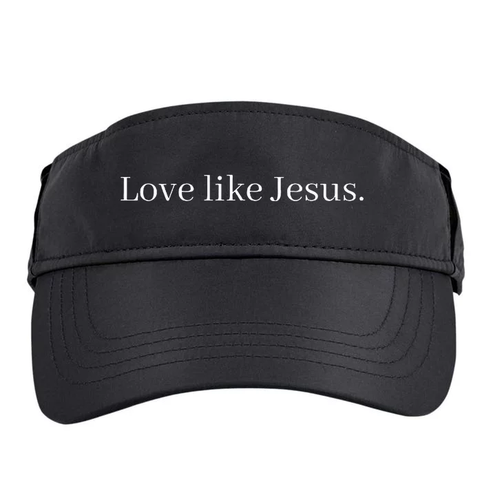 Love Like Jesus Adult Drive Performance Visor