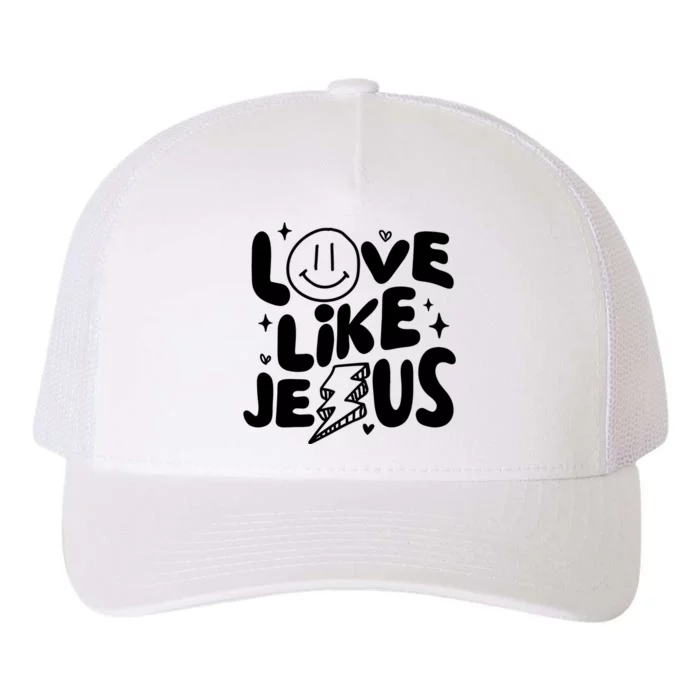 Love Like Jesus Christian Church Yupoong Adult 5-Panel Trucker Hat