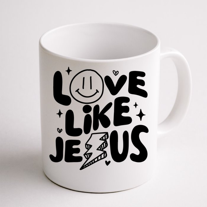 Love Like Jesus Christian Church Front & Back Coffee Mug