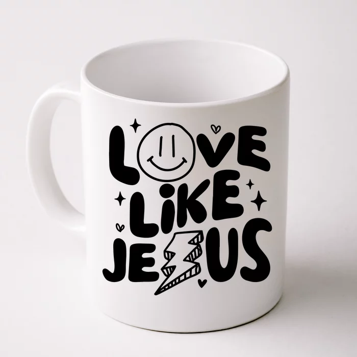 Love Like Jesus Christian Church Front & Back Coffee Mug