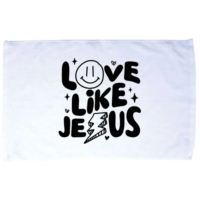 Love Like Jesus Christian Church Microfiber Hand Towel