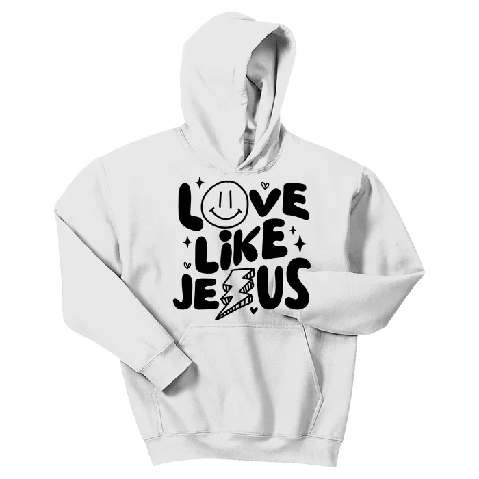 Love Like Jesus Christian Church Kids Hoodie