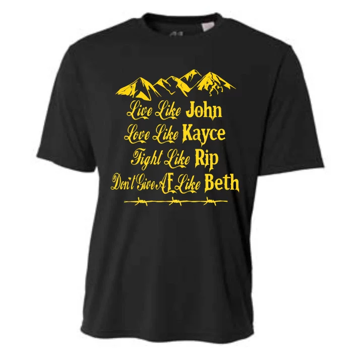 Live Like John Love Like Kayce Cooling Performance Crew T-Shirt