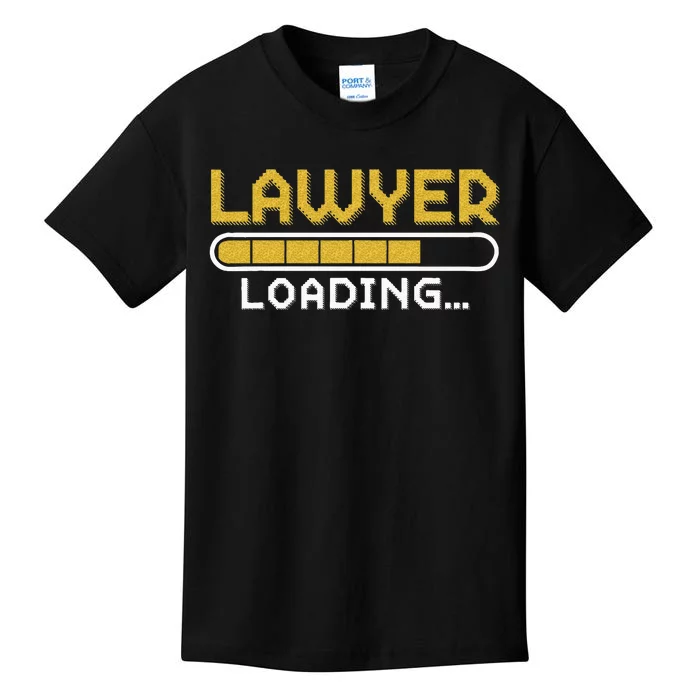 Lawyer Loading Judge Law Justice Attorney Lawyer Kids T-Shirt