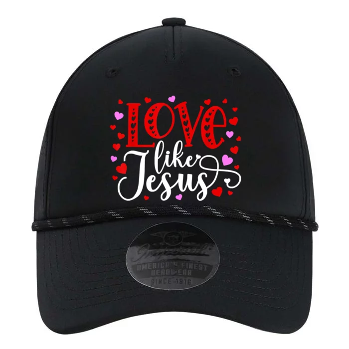 Love Like Jesus Valentines Day Hearts Performance The Dyno Cap